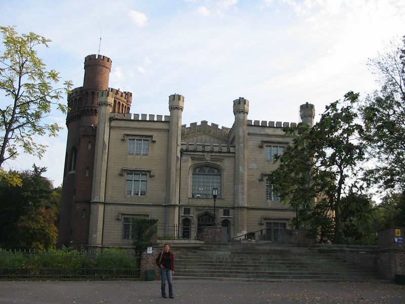 Zamek Kórnik Zamek od strony północnej